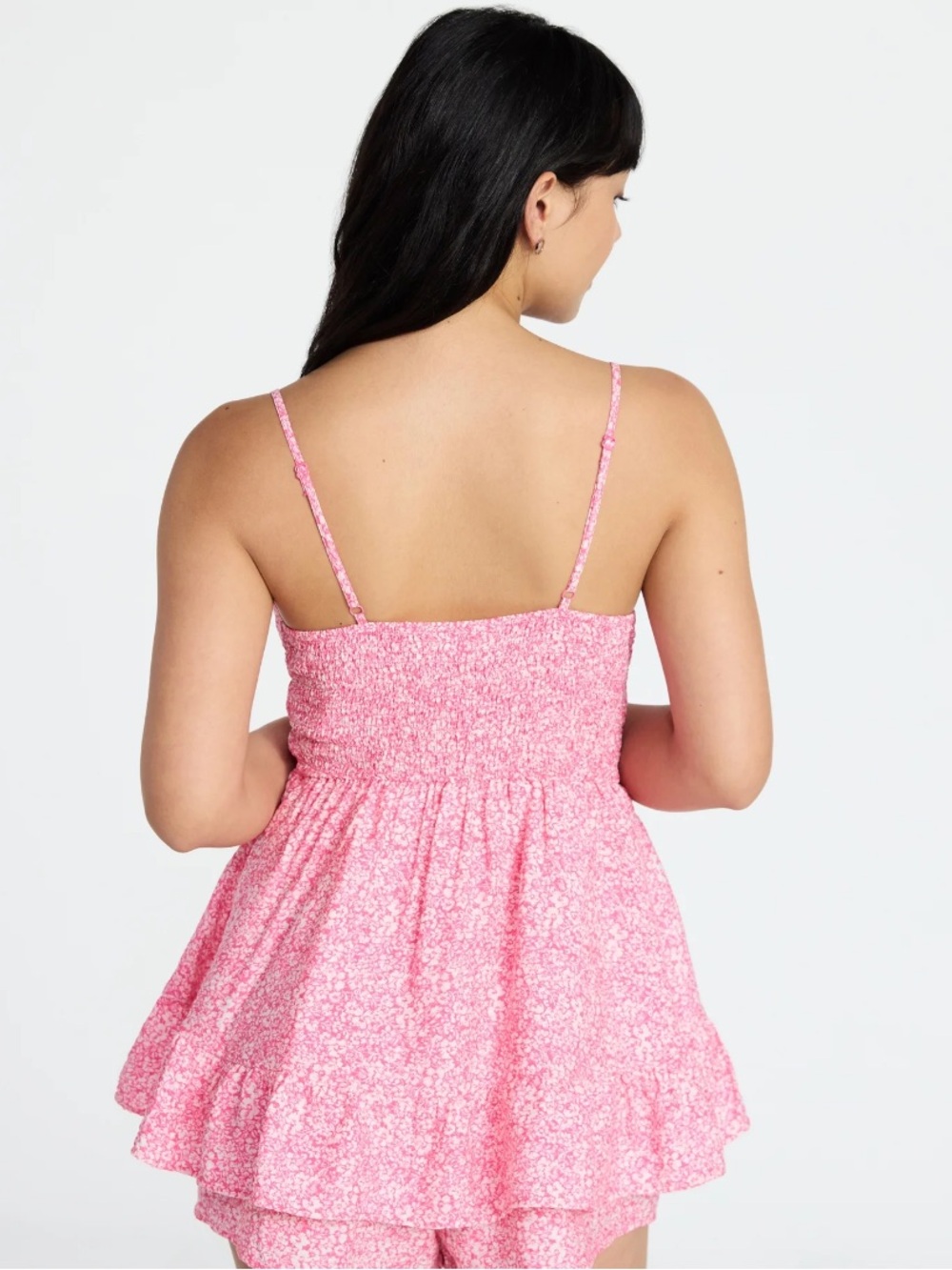 No Boundaries Women’s Romper with Ruffle Skirt - Picture 3 of 4